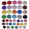 Blausky 20-Piece Dark Red Rose Iron-On Patch Set, 4.7 x 4.2 cm view 2