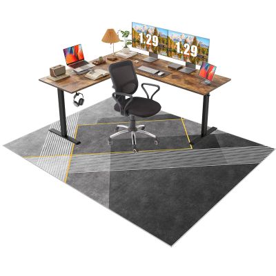 Office Chair Mat 200 x 220 cm for Hardwood Floors, Laminate and Carpet