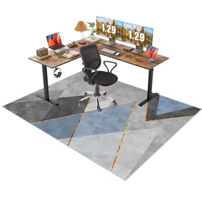 Office Chair Mat 200 x 260 cm for Hardwood Floors and Carpet