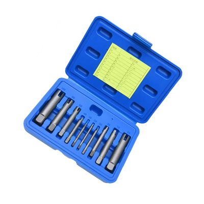 10-Piece Alloy Screw Extractor Set with Four-Claw Design