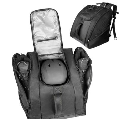 Ski Boot Bag Backpack | 50 L Ski Travel Bag for Boots, Helmets & Gear