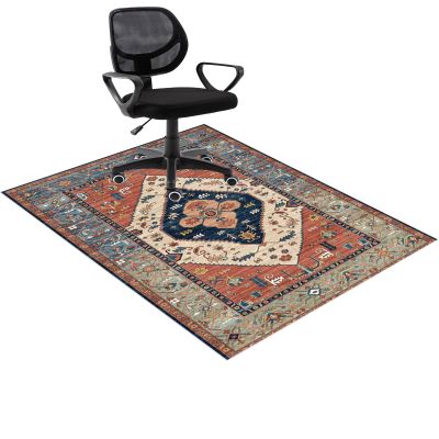 Office Chair Mat 80 x 160 cm, Non-Slip Floor Protector for Hardwood, Carpet, Tile, Laminate, and Gaming Chairs