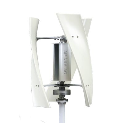 AISINILALAO 3000 W Vertical-Axis Wind Turbine, 48 V/24 V/12 V Wind Generator with MPPT Charge Controller, 220 V