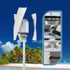 AISINILALAO 3000 W Vertical-Axis Wind Turbine, 48 V/24 V/12 V Wind Generator with MPPT Charge Controller, 220 V view 3