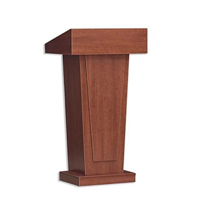 Professional MDF Wood Lectern Podium with Reading Surface