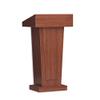 Professional MDF Wood Lectern Podium with Reading Surface view 1