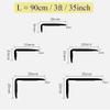 QTWLG 90 cm Wood-Grain L-Shaped Stair Edging Profile, Metal Step Edge Protector for Laminate (Beige, 8 × 20 mm) view 3