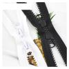 Replacement #8 Resin Zipper, 60 × 250 cm, Two-Way Slider, Open-End, Black view 3