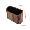OFFSCH Small Modern Brown PP Wastebasket, Open-Top view 2