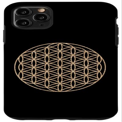 iPhone 11 Pro Max Case, Sacred Geometry, Gothic Witchcraft, Flower of Life
