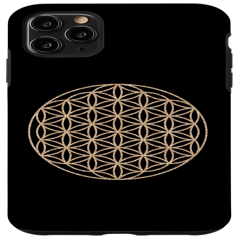 iPhone 11 Pro Max Case, Sacred Geometry, Gothic Witchcraft, Flower of Life