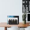 Desktop Mail Organizer with Metal Letter Rack view 3