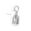 Hemobllo 6-Piece Stanchion Rope Hooks with Snap Hooks view 2