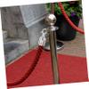Hemobllo 6-Piece Stanchion Rope Hooks with Snap Hooks view 4