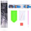 Brennora 5D Diamond Painting Kit for Adults, Koi DIY Mosaic Crystal Rhinestone Craft, 40 x 50 cm view 2