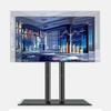 MOZ4dxy Desktop TV Stand, Universal TV Stand with Tempered Glass Base, Height-Adjustable TV Base for 40–65-Inch TVs view 3