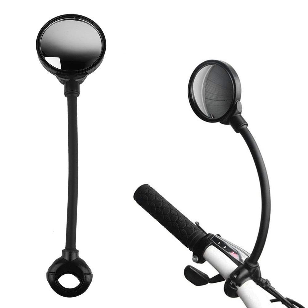 Bike Handlebar Rearview Mirror with High-Strength Plastic Frame