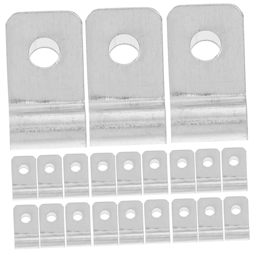 ULTECHNOVO 100-Piece Aluminum Fence Wire Clamps with Screws