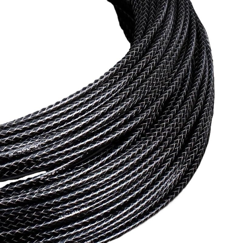 LUOKEKE Bicycle Brake Cable Housing, 300 cm, 5 mm, MTB/Road Bike, Black