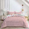 Qiwagu Reversible Cloud-Pattern Quilt, 220 x 240 cm, 200 GSM, with 2 Pillowcases view 3