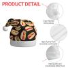 AMINNU Hot Dog Santa Hats for Adults view 4