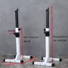 GLJTUO Adjustable Barbell Rack for Squats and Bench Press view 3
