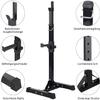 GLJTUO Adjustable Barbell Rack for Squats and Bench Press view 4