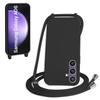 WenBaby Phone Necklace Case for Samsung Galaxy A06 with Strap, Black view 1