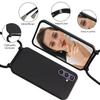 WenBaby Phone Necklace Case for Samsung Galaxy A06 with Strap, Black view 2