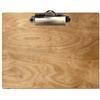 Btic Rustic Birch Wood Clipboard, Standard Shape, A3–A6 view 1