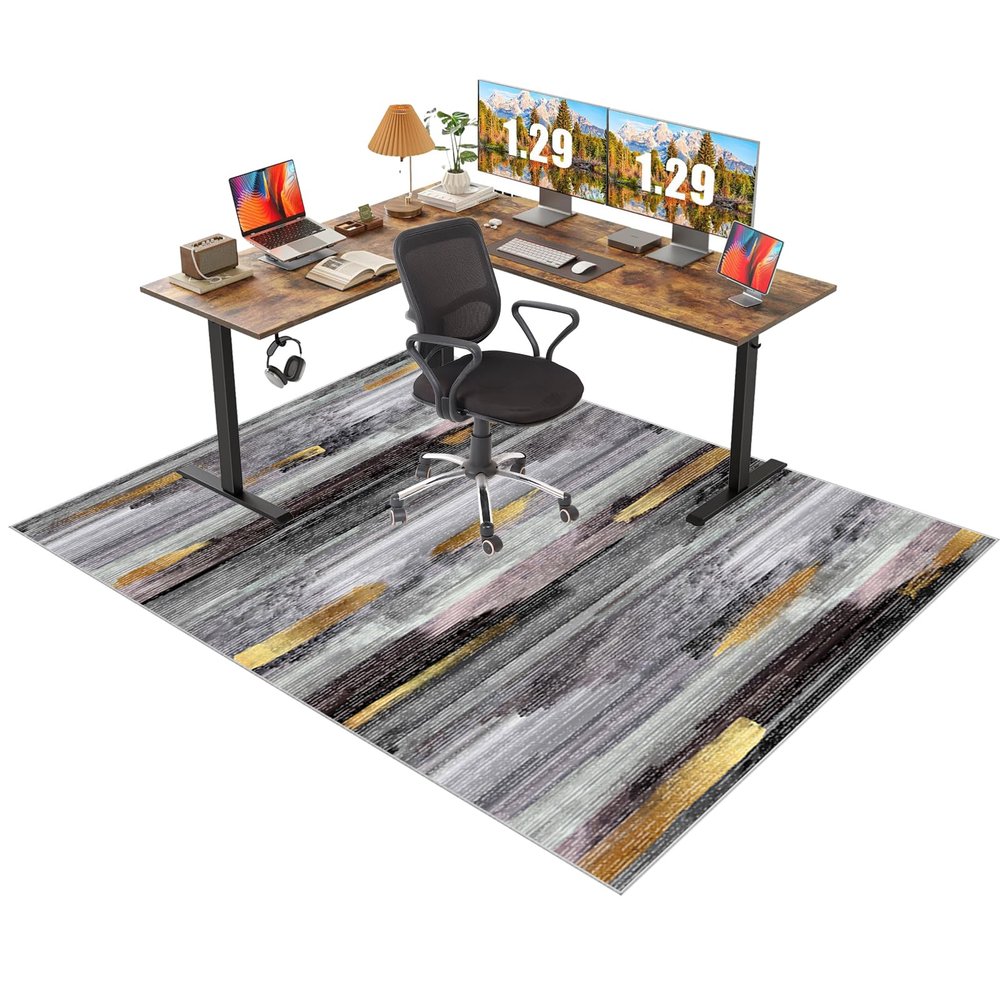Floor Protection Mat for Office and Gaming Chairs, 140 x 190 cm