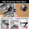 Floor Protection Mat for Office and Gaming Chairs, 140 x 190 cm view 4