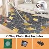 Office and Gaming Chair Mat for Hard Floors and Carpet, 140 x 160 cm view 3