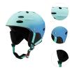 Amagogo Ski Helmet, Adjustable Fit, Lightweight Helmet for Skateboarding, Roller Skating, Cycling, Winter Activities, and Climbing, Blue view 4