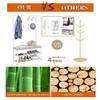 Industrial Entryway Coat Rack with Shoe Bench, 5-in-1 Organizer view 2