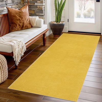 Modern Runner Rug 100 x 300 cm, Washable Non-Slip Kitchen and Hallway Carpet