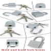 Heavy-Duty Steel Keyed Padlock, Rust- and Theft-Resistant Security Lock, 30/40/70 mm, 4 Keys (70 mm) view 3