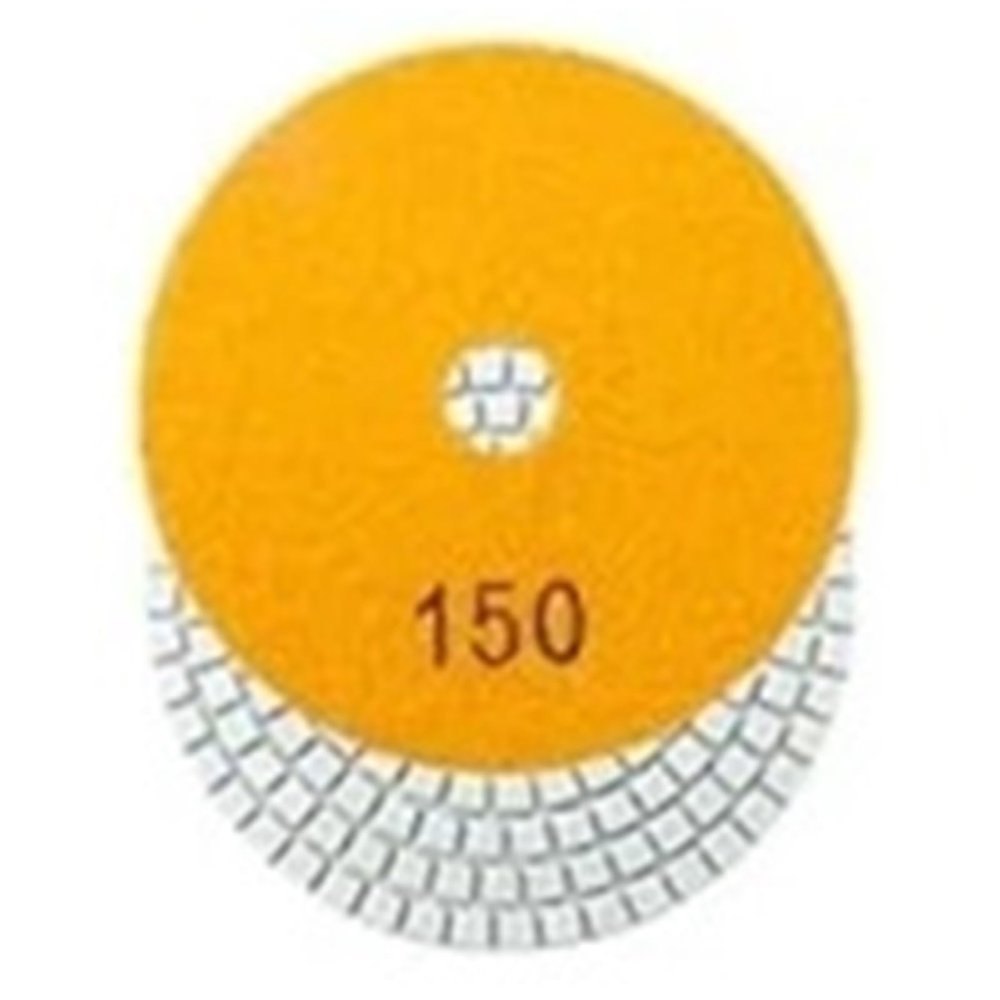 Generico 3/4/5/6/7 in Diamond Polishing Pads, Wet/Dry Grinding Discs