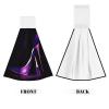JaoXer Elegant Purple High Heels Coral Velvet Hanging Towels, Quick-Drying Cleaning Towels for Kitchen, Bathroom, Camping and More view 2