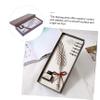 OFFSCH Antique Stainless Steel and Glass Dip Pen Set, 1 Set, Student view 4