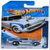 Hot Wheels '57 Chevy, HW Racing '11 10/10 [White/Blue] 160/244 view 1