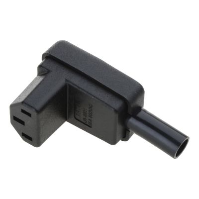 ZHENGCI 90-Degree Angled C13 Female Connector, 250 V Power Cable Connector