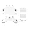 Metal Tie Rod Mount, Seat and Servo Mount for MN128, MN86, MN86S, MN86K, MN86KS and G500 1/12 RC Crawlers (Silver) view 1