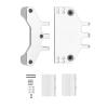 Metal Tie Rod Mount, Seat and Servo Mount for MN128, MN86, MN86S, MN86K, MN86KS and G500 1/12 RC Crawlers (Silver) view 2