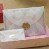 WENYOG Wedding Invitation Envelopes, 10 Transparent Vintage Envelopes, Translucent Blank Paper, 18 x 13 cm view 2