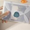WENYOG Wedding Invitation Envelopes, 10 Transparent Vintage Envelopes, Translucent Blank Paper, 18 x 13 cm view 3