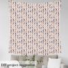 Loussiesd Dog Fabric, 920 x 150 cm, Cartoon Puppy Print, Pink view 3
