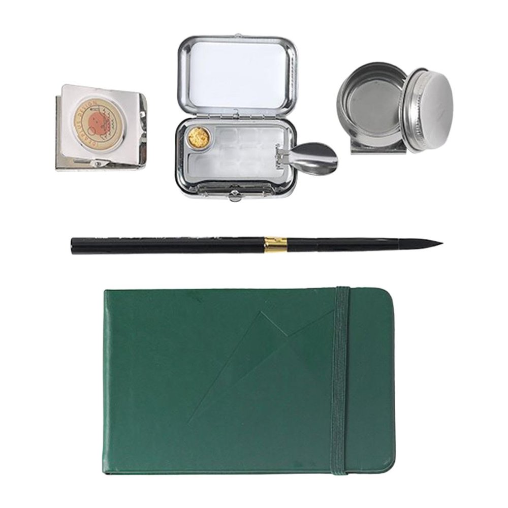 FewNvWa Compact Sketchbook Set for On the Go, Blank Painting Surface, Art Supplies for Outdoors