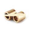 WUSHADEHANS Brass Shaft Sleeve, 1-Piece Porous Bronze Powder-Metallurgy Bushing, 32 × 40 × 35 mm view 4