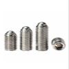 3-Piece M6 Stainless Steel Hex Socket Ball Plunger Set Screws, 35 mm view 3